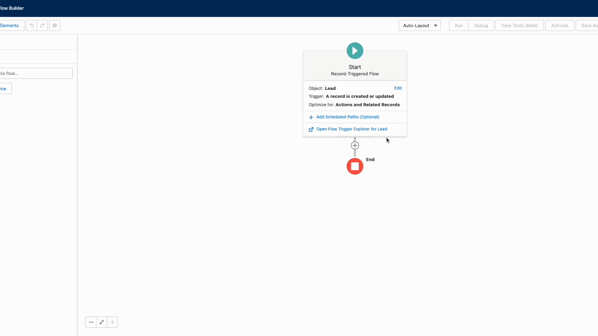 ワークフローアクションとしてアウトバウンドメッセージを追加。新規作成または更新された取引先責任者が評価条件を満たしていると、アウトバウンドメッセージが送信される。