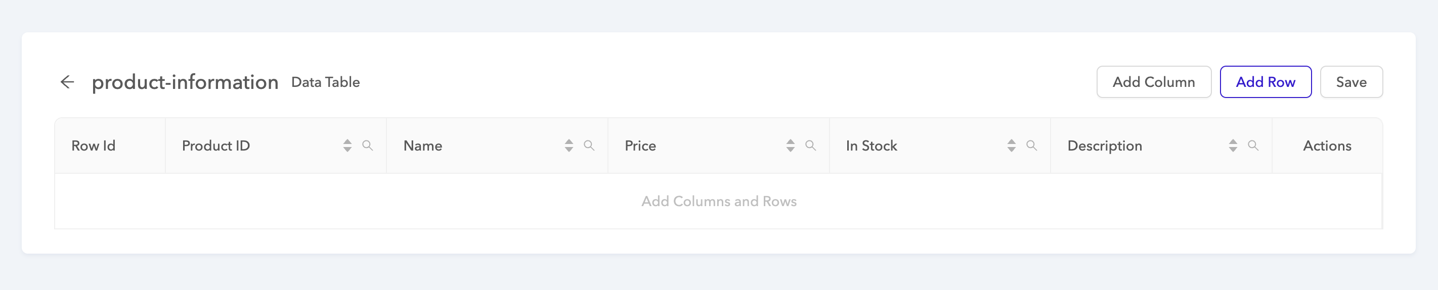 Add rows