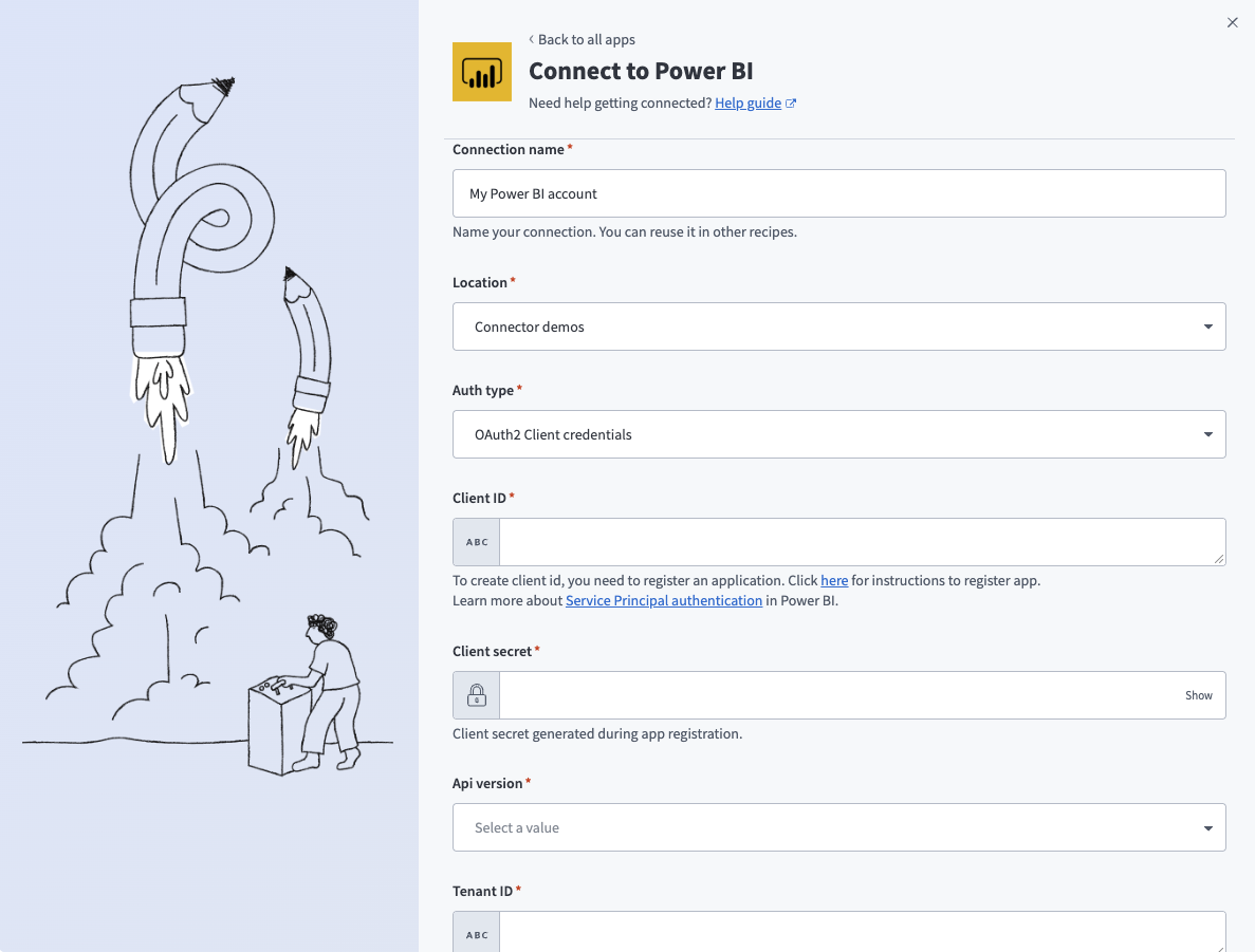Connect to Power BI