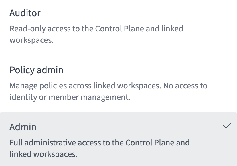 Collaborator roles