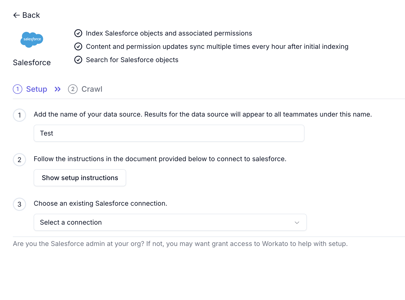 Configure your data source