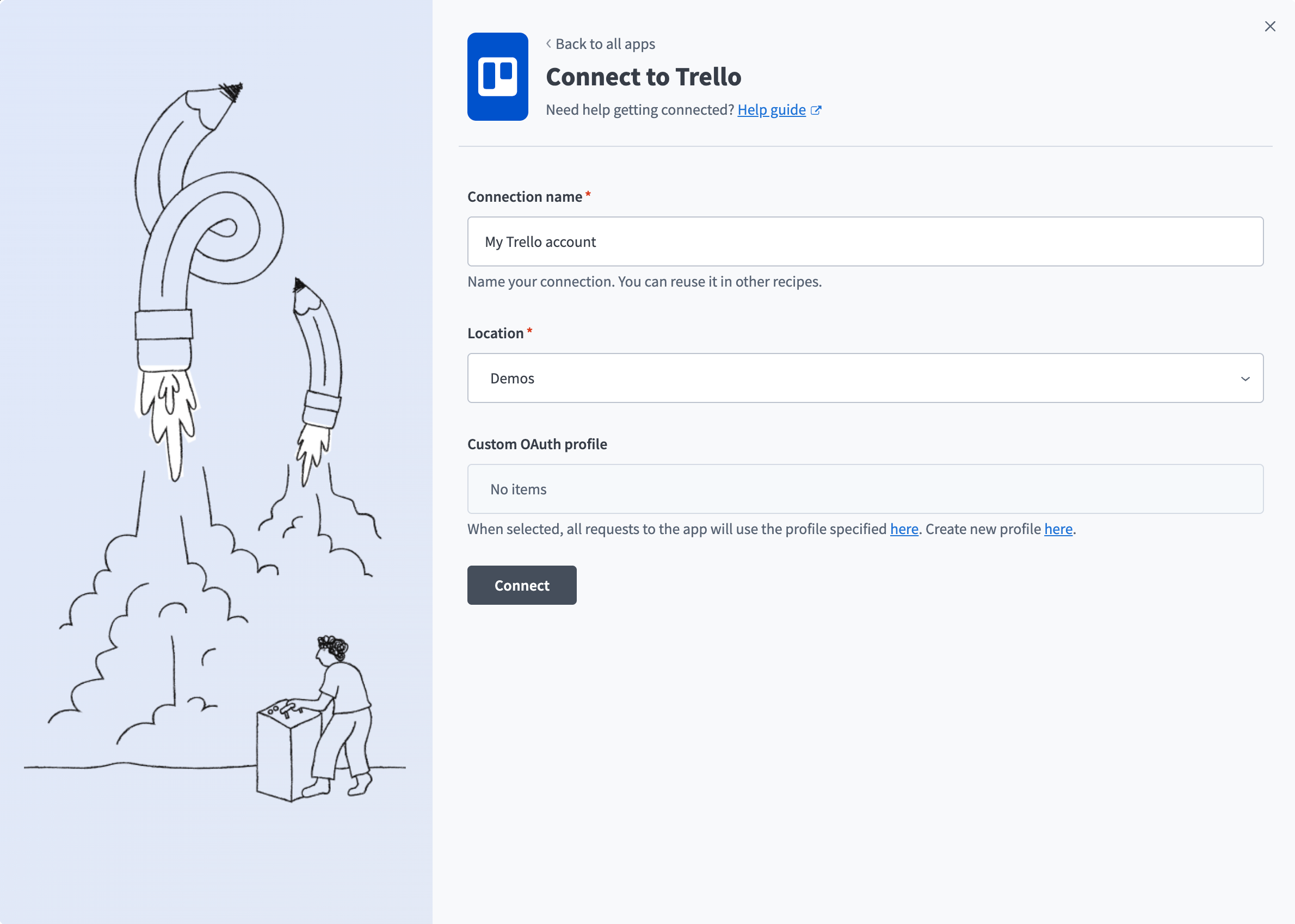 Connect to Trello