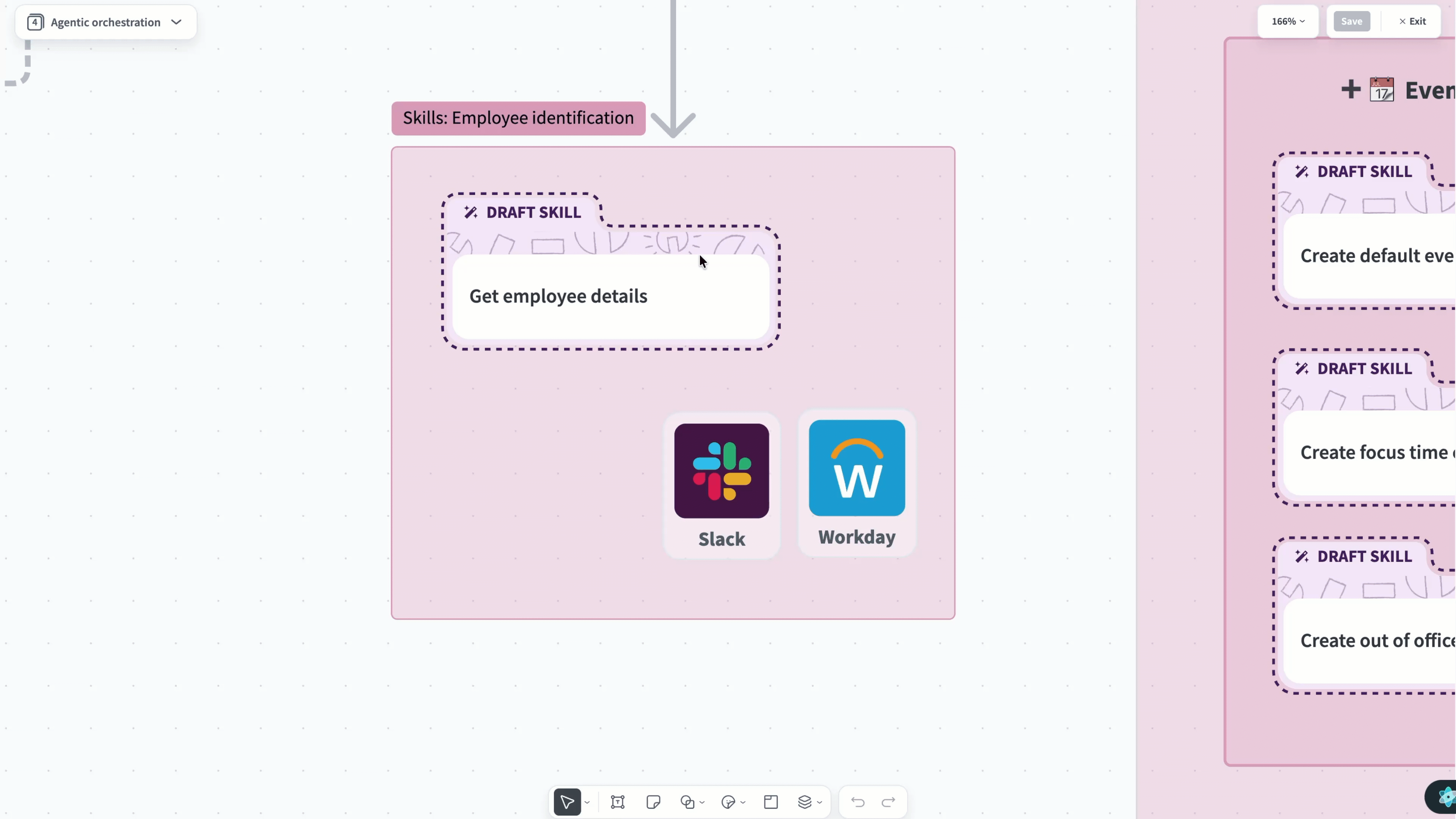 Create an asset from a draft node