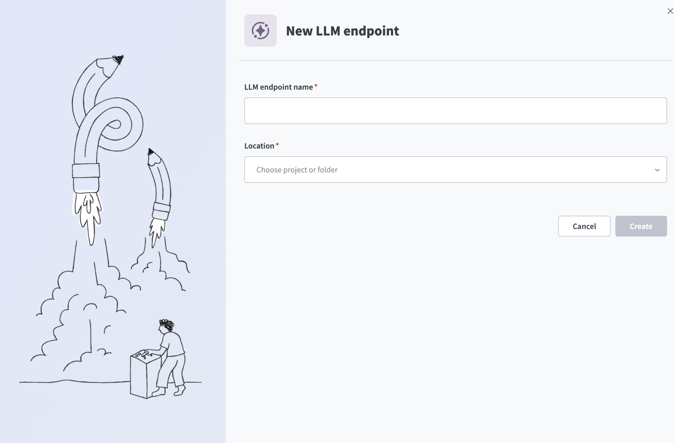 Create LLM endpoint