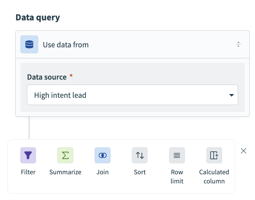 Data query