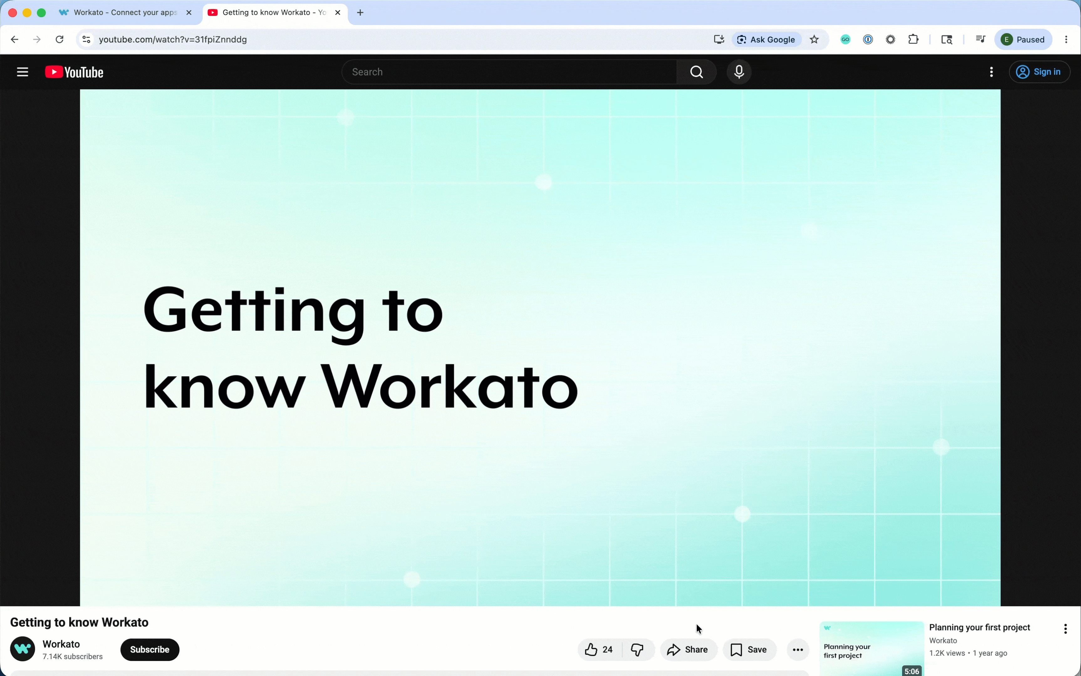 Embed YouTube videos