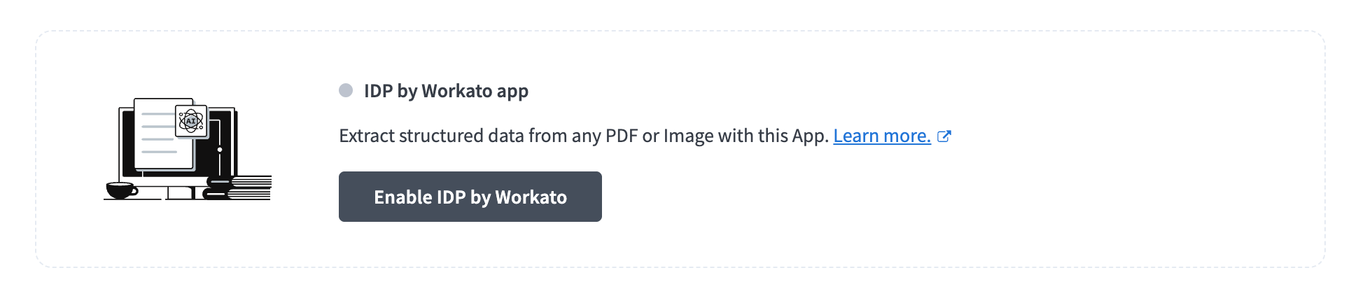 Enable IDP by Workato in your workspace settings