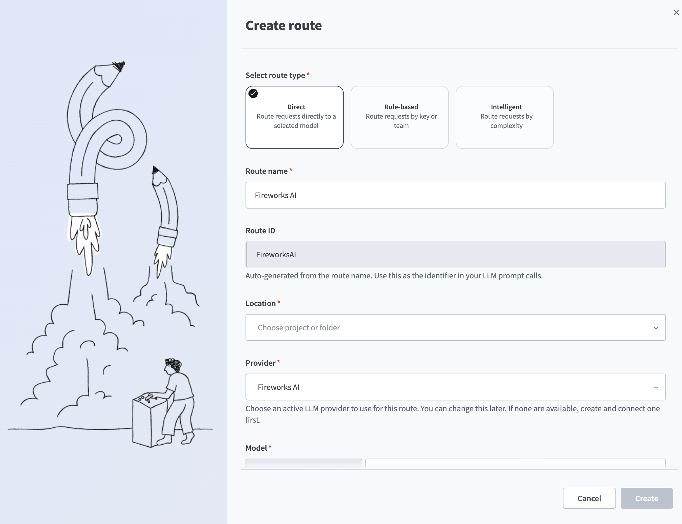 Configure your route