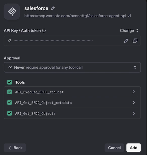 MCP tools