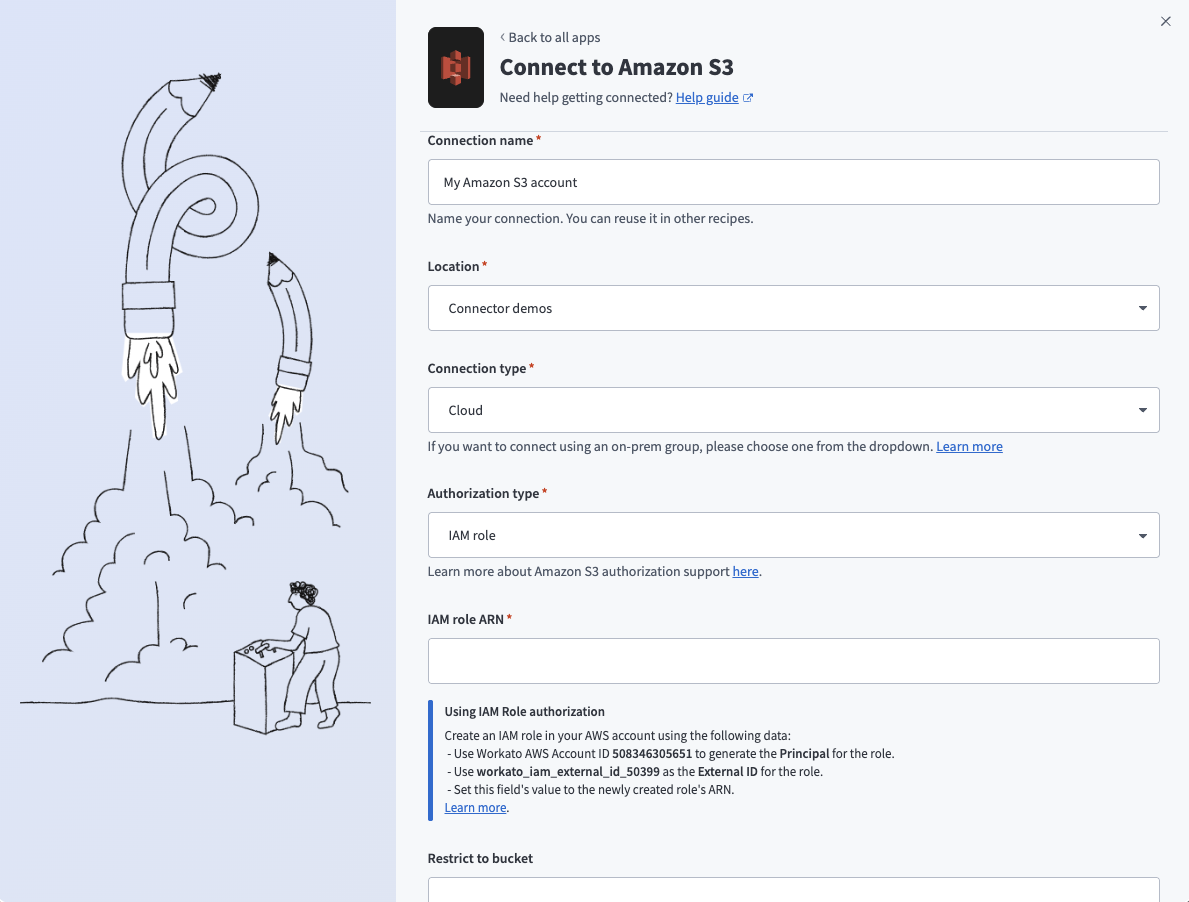 認証方法 - IAM ロール