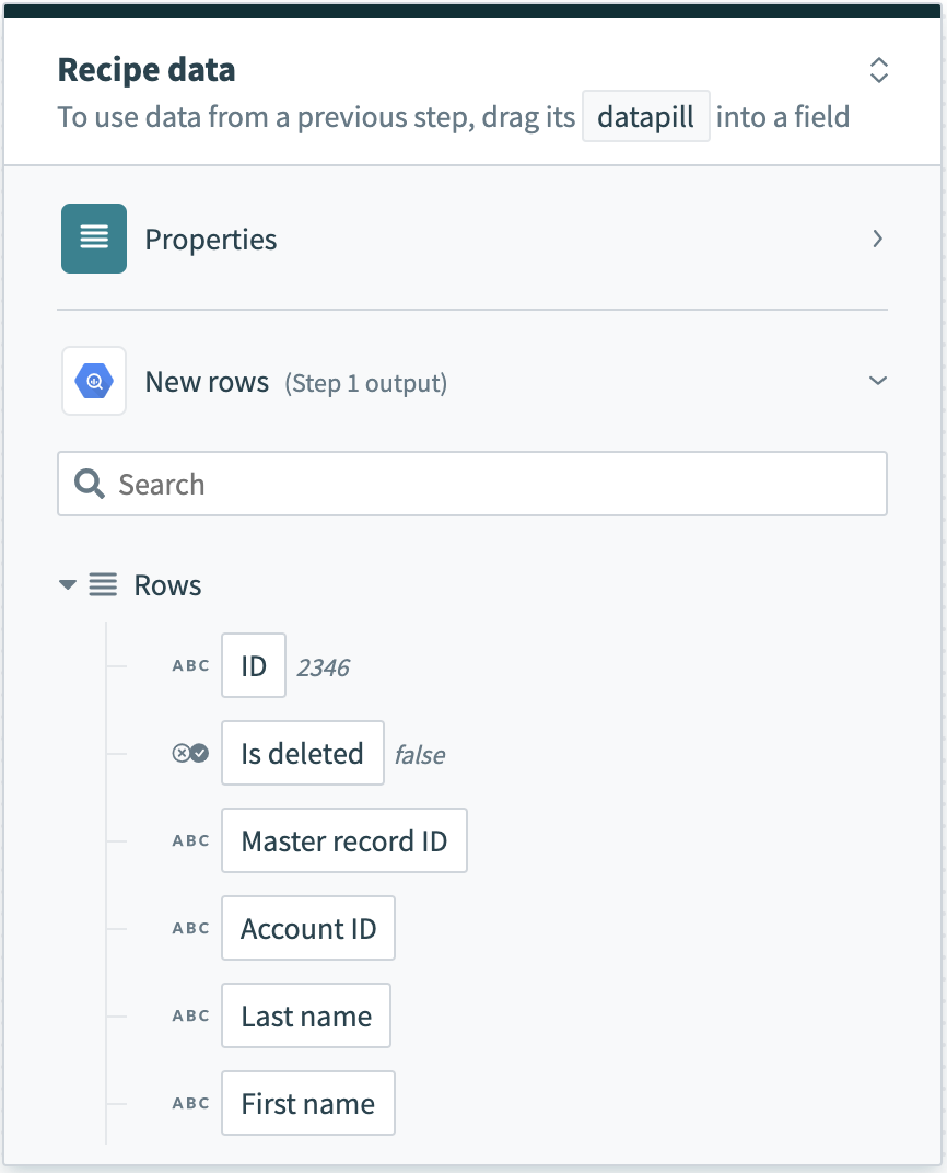 Batch trigger output