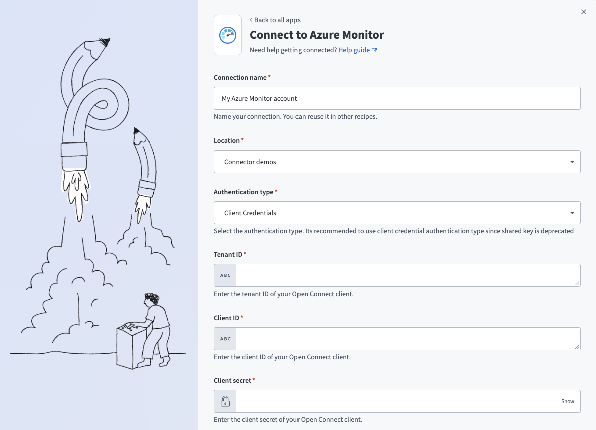Connect to Azure Monitor