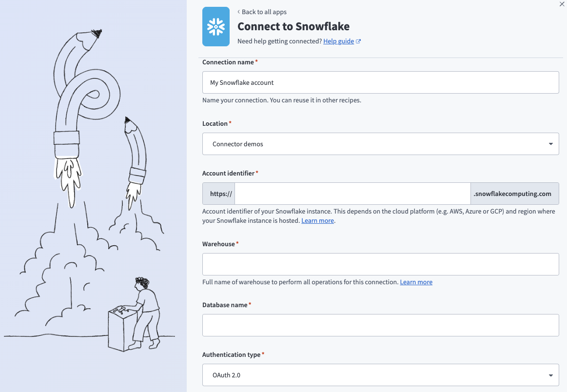 Snowflake connection