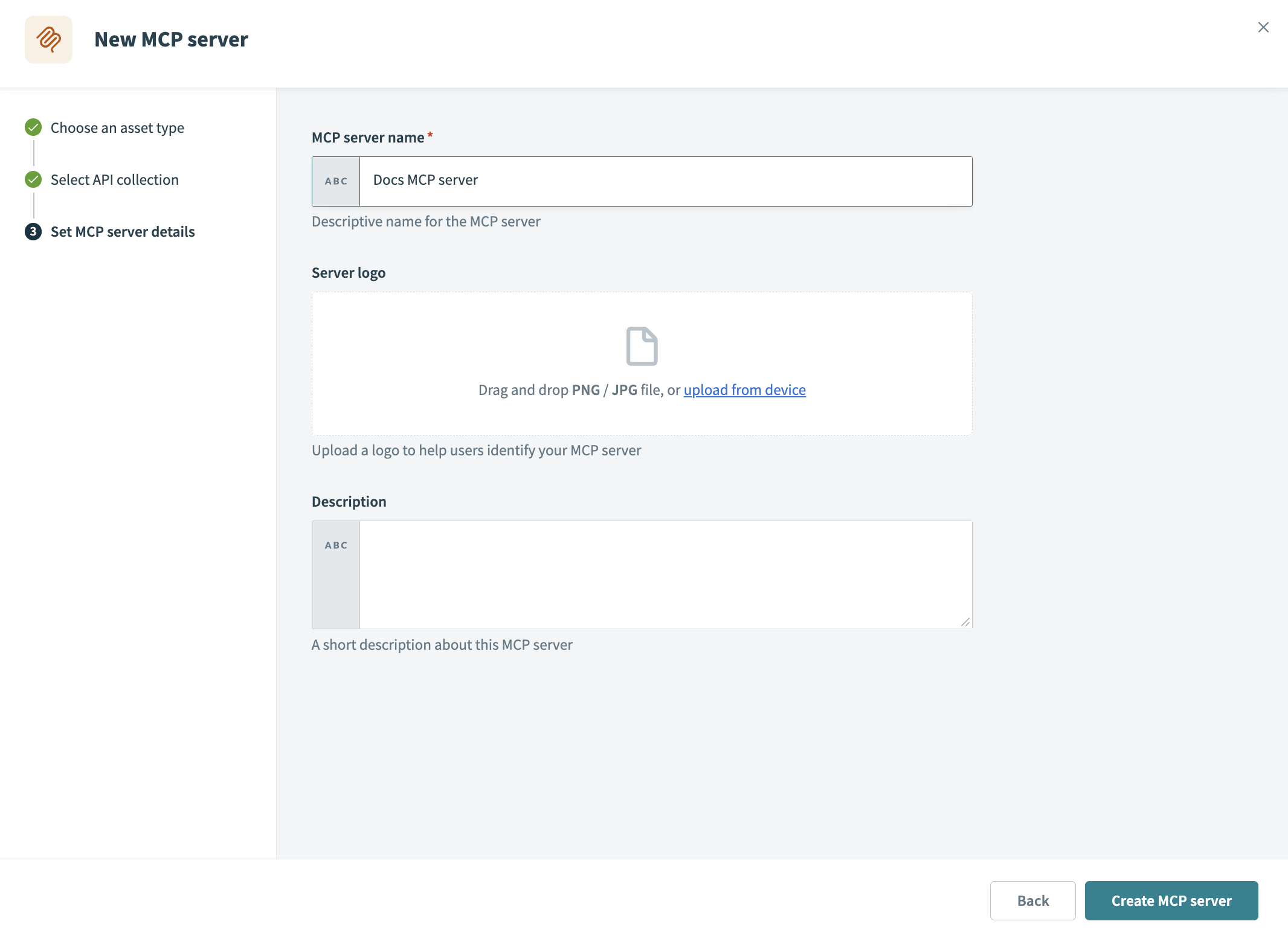 Configure your MCP server