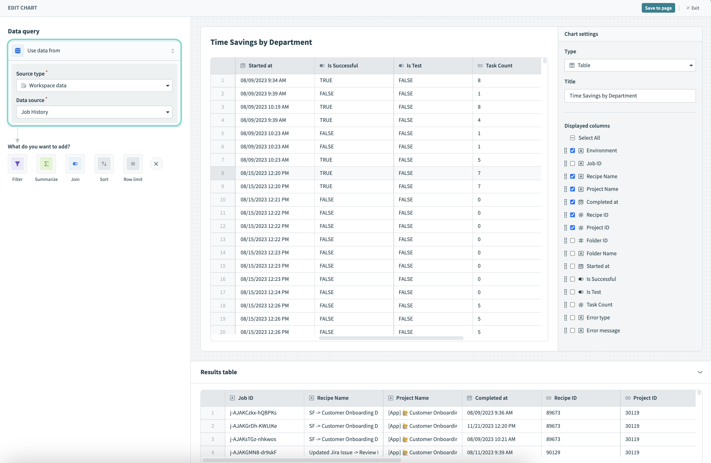 Select a data source