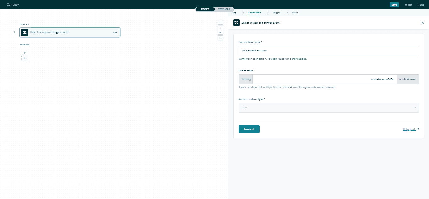 Subdomain setup