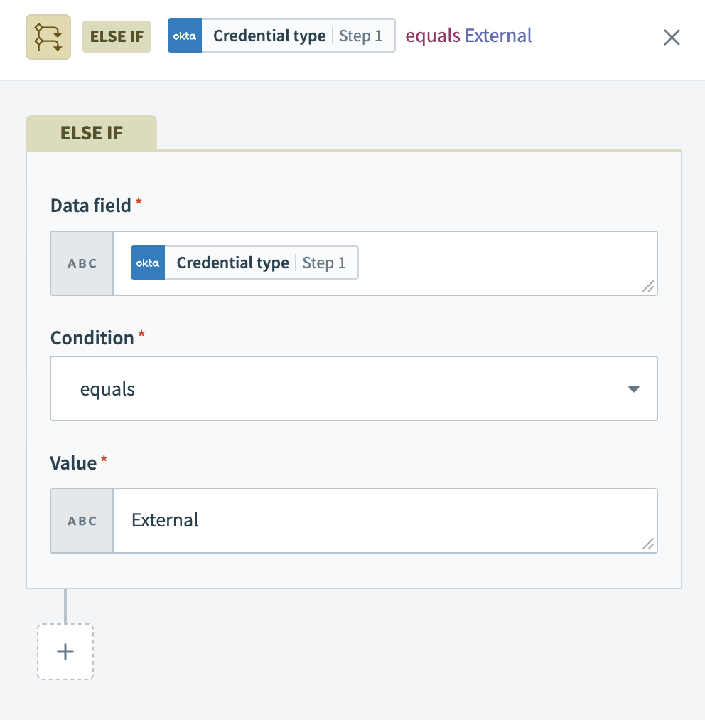 Example equals recipe