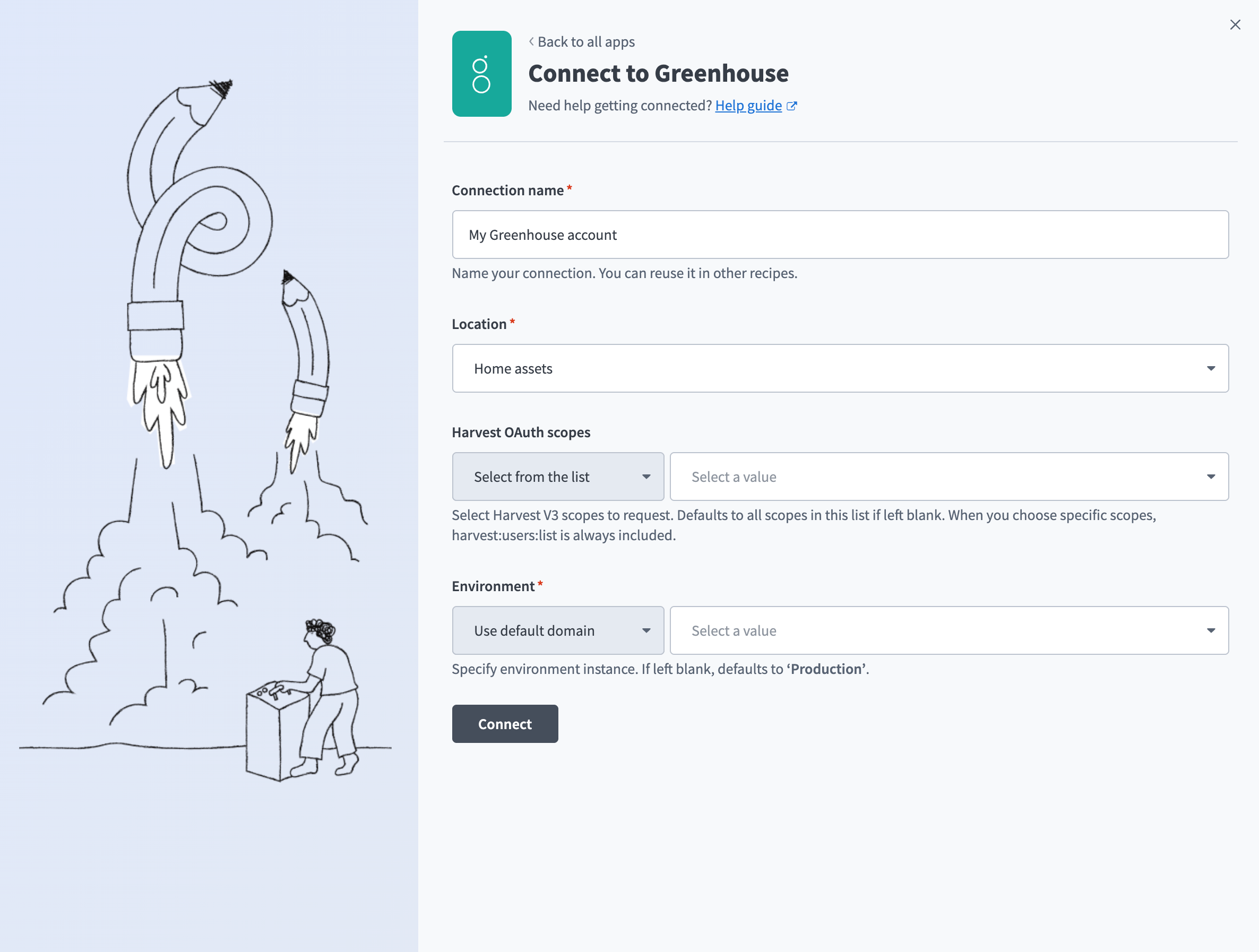 Authentication using OAuth 2.0
