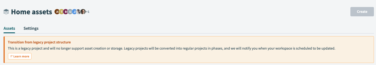 Home assets project