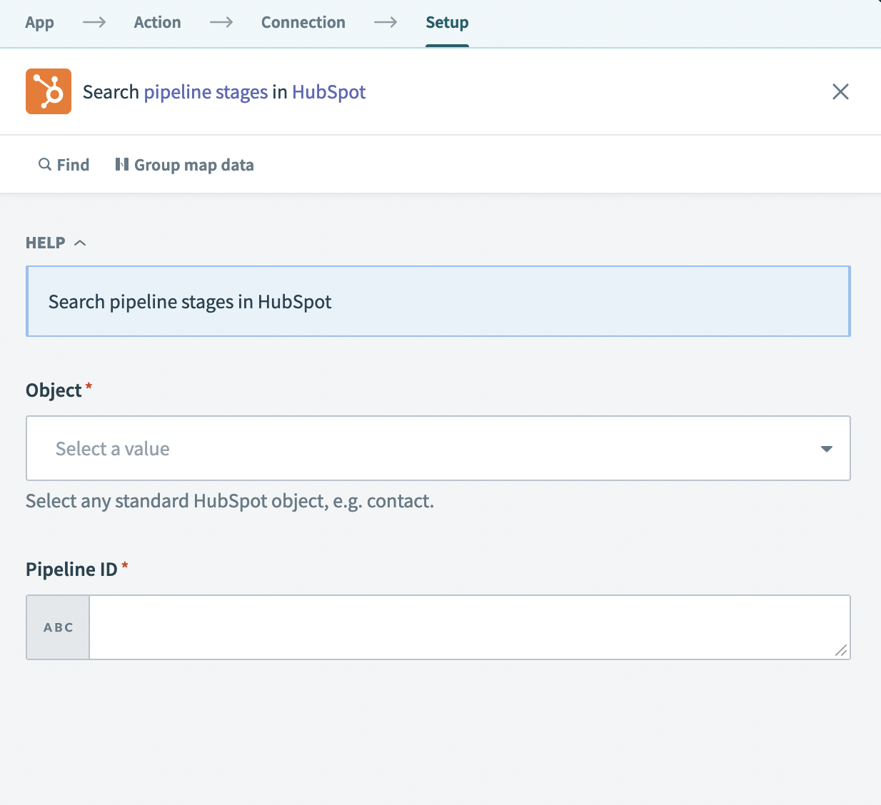 Search pipeline stages