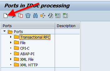 IDoc ports
