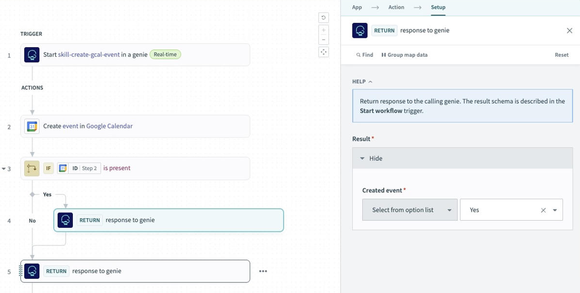 Set up your IF condition