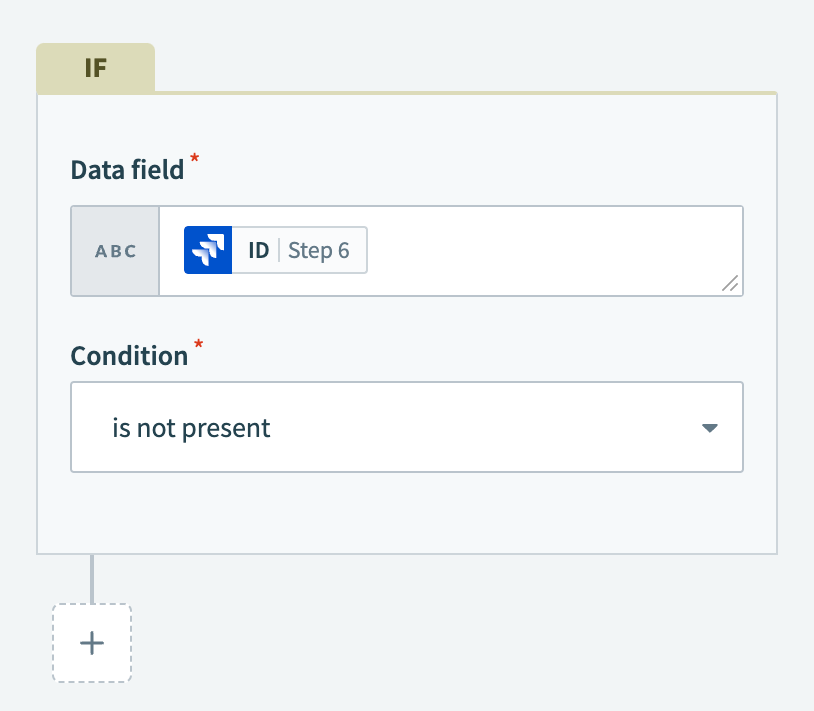 Configure the second IF condition