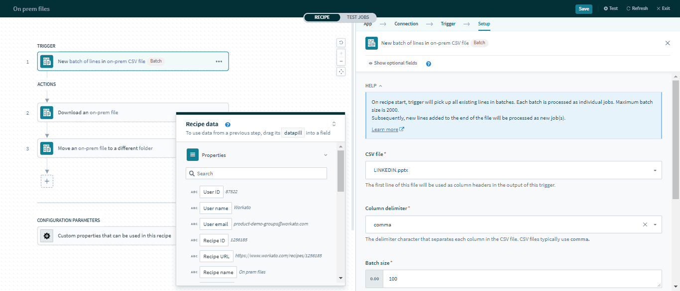 workato-connectors-on-prem-files-new-lines-in-csv-file-trigger