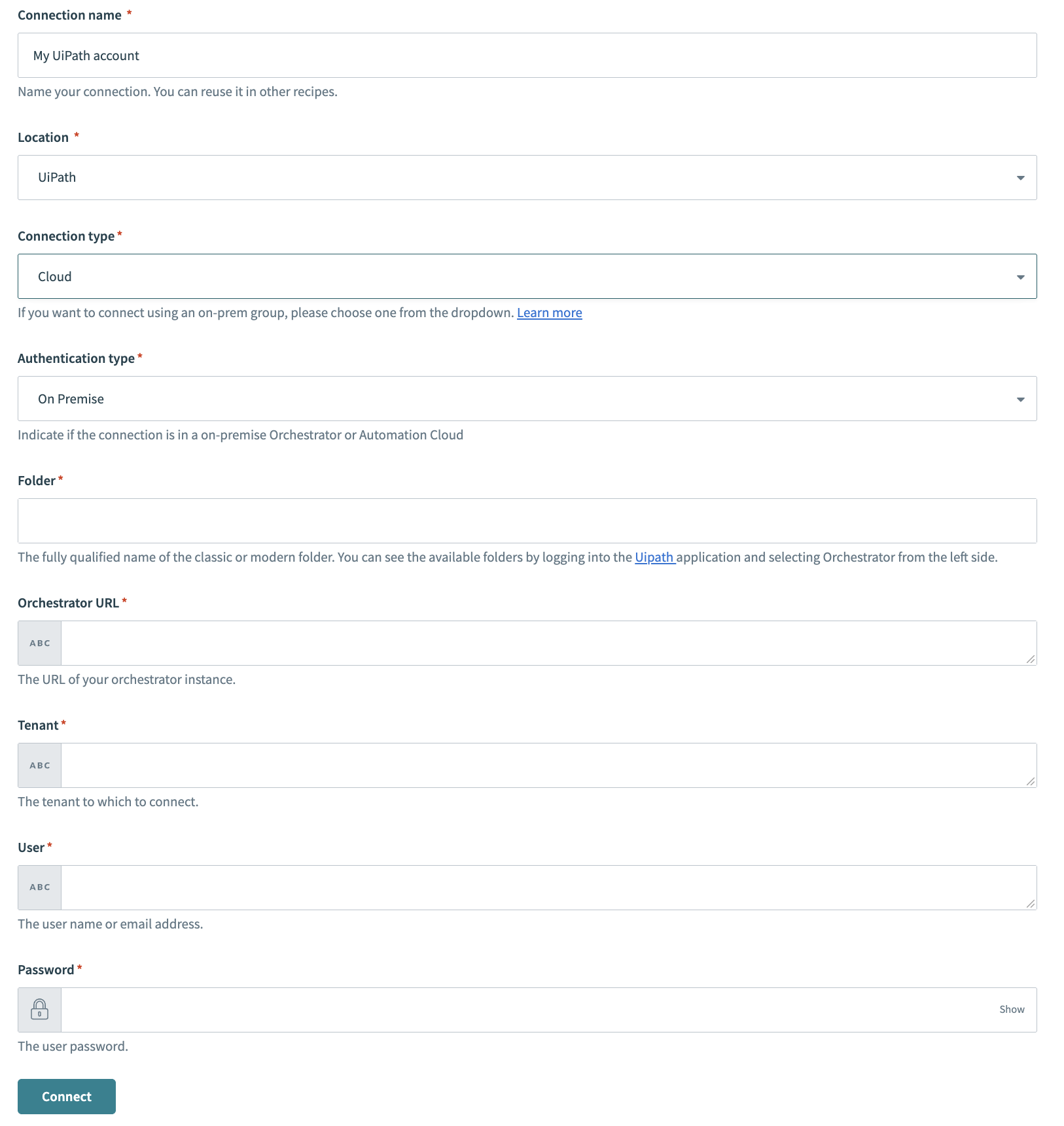 UiPath On-premise