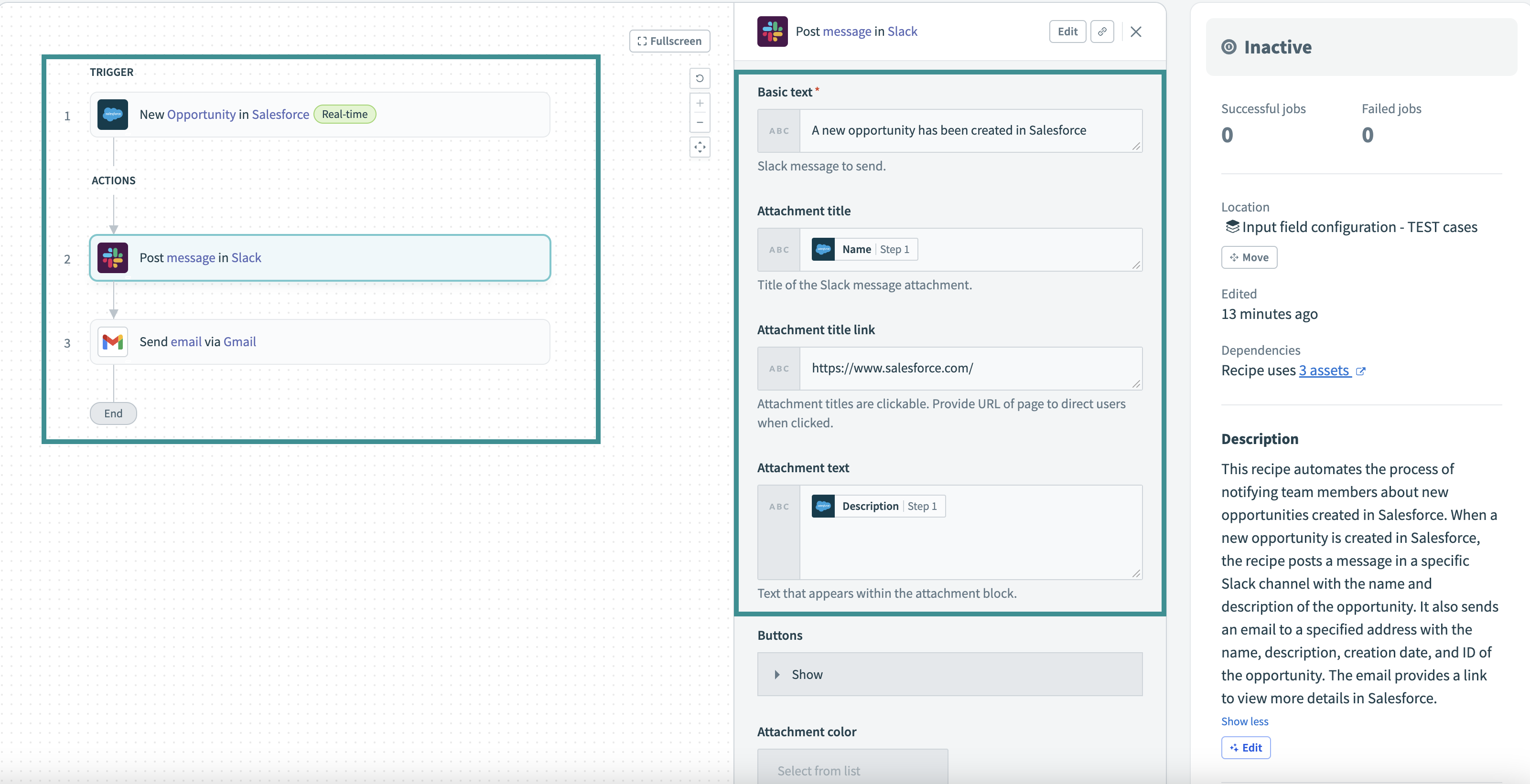 Example data usage for Docs Copilot