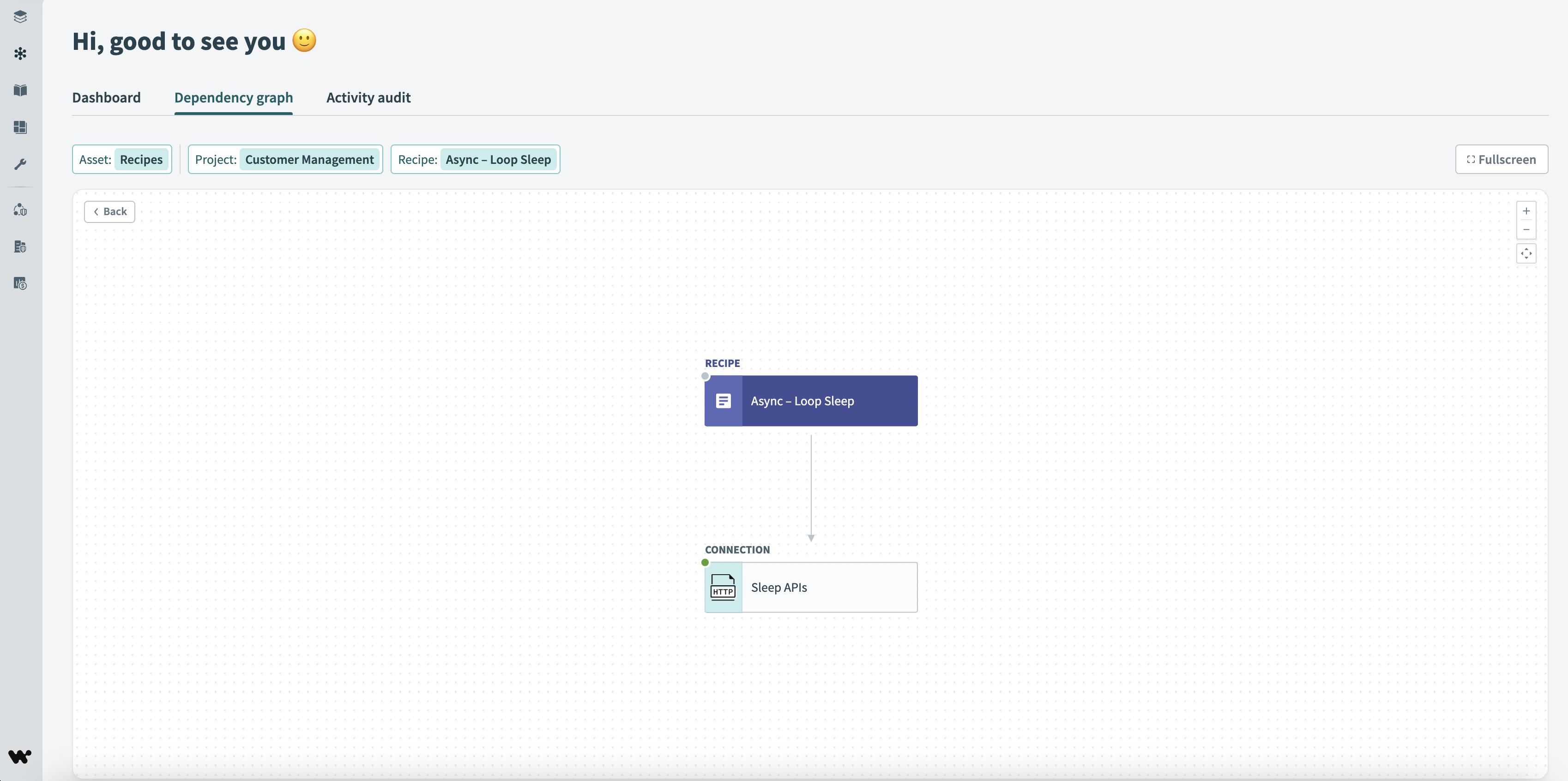 Workato Dependency Graph