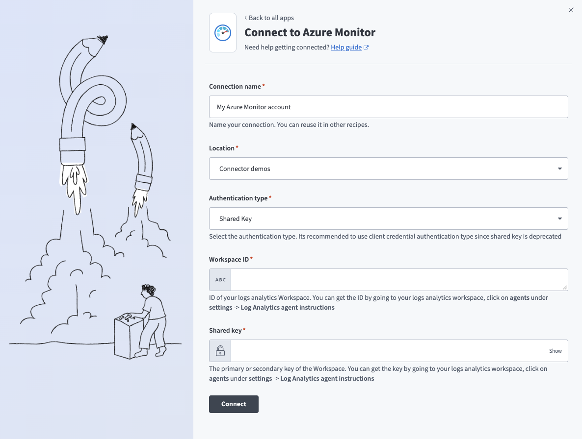 Connect to Azure Monitor