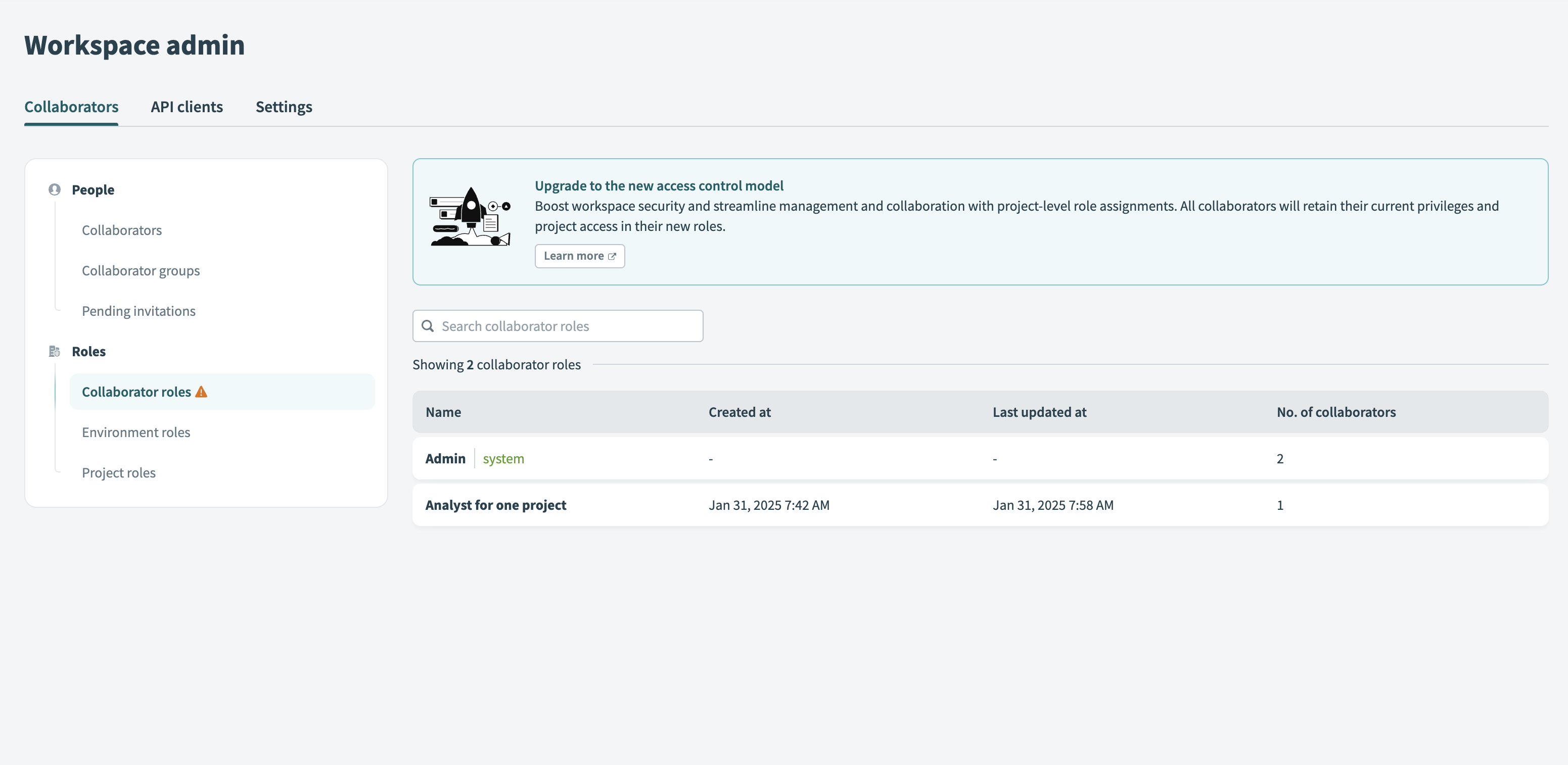 Upgrade your system role