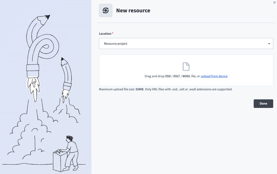 Select a Location for the resource