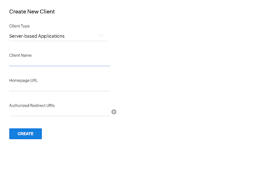 Zoho Desk New Application
