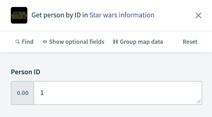 Input fields