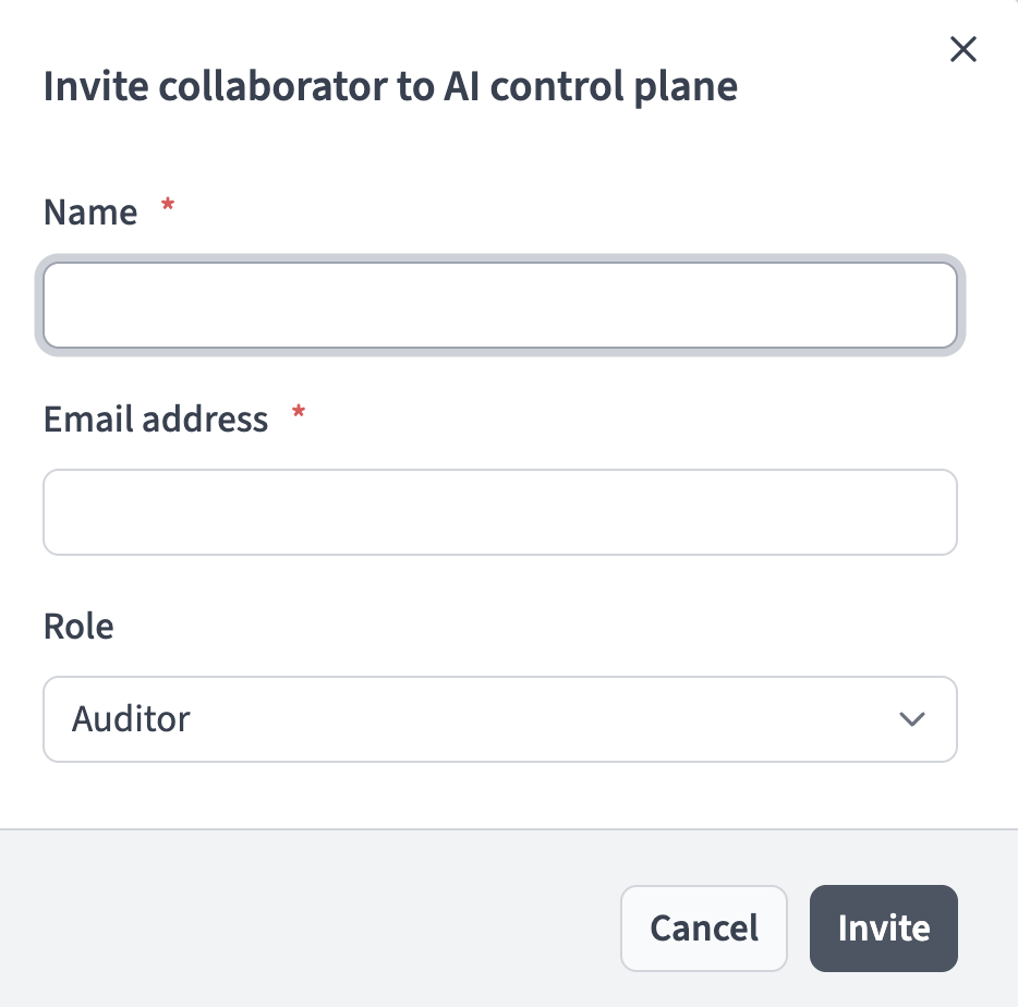 Invite a collaborator