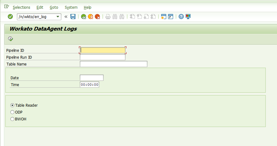 Access logs