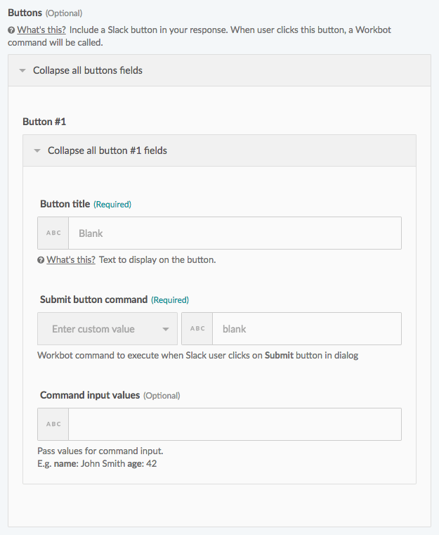 Unmapped button