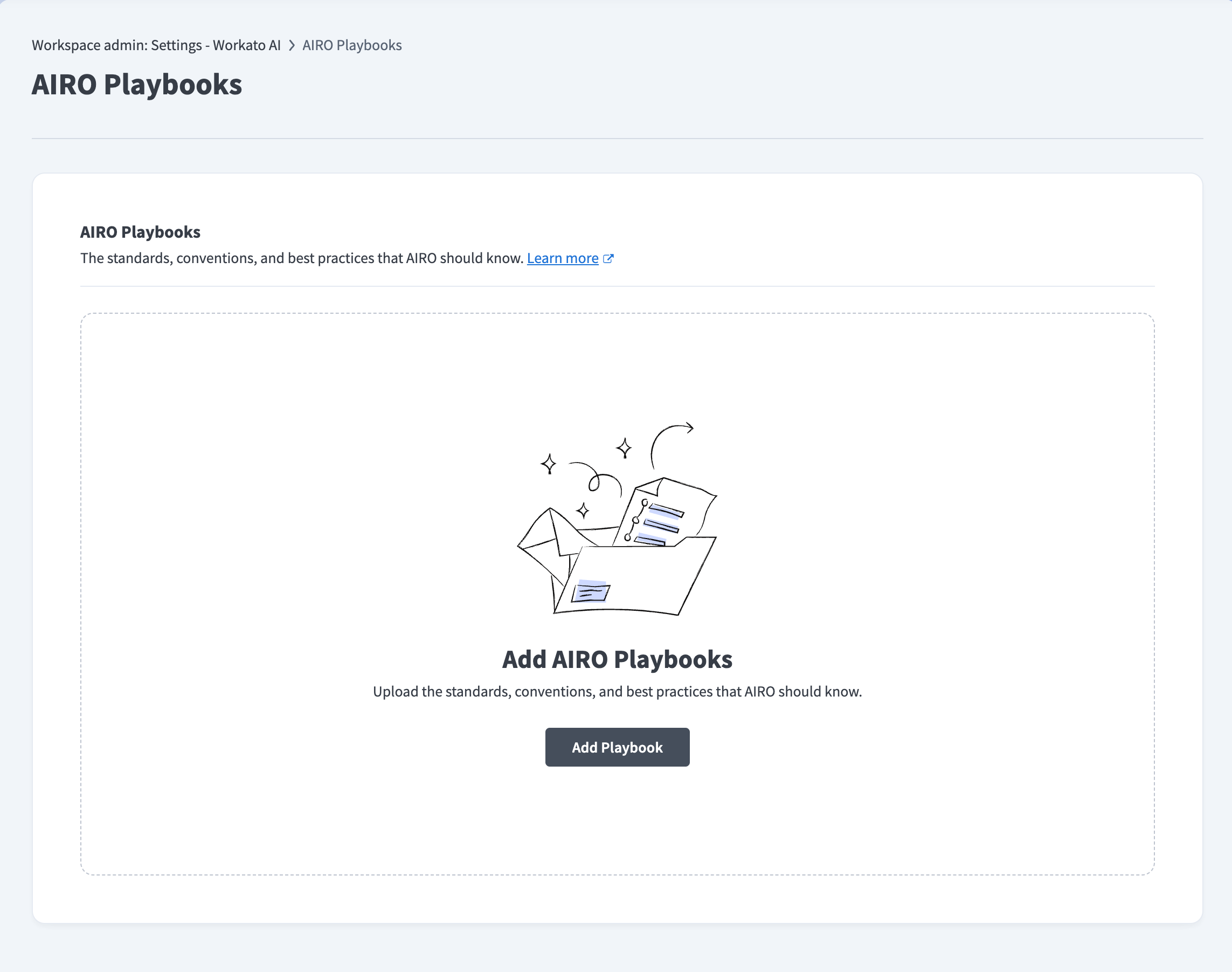 プレイブックを追加