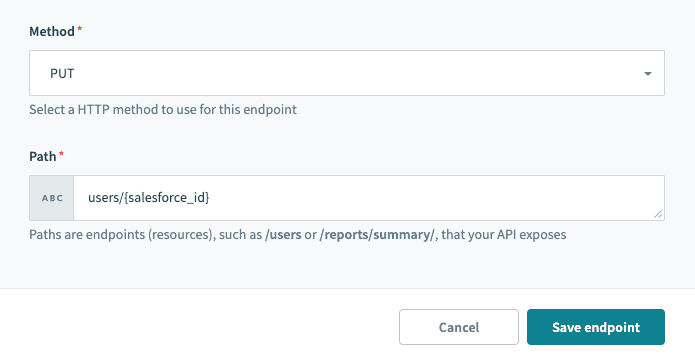 URL path templating