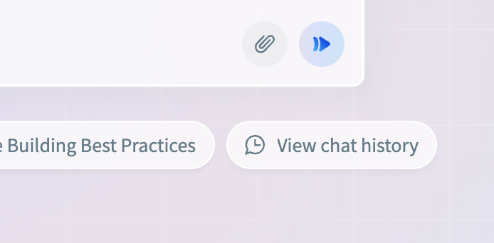 Click View chat history